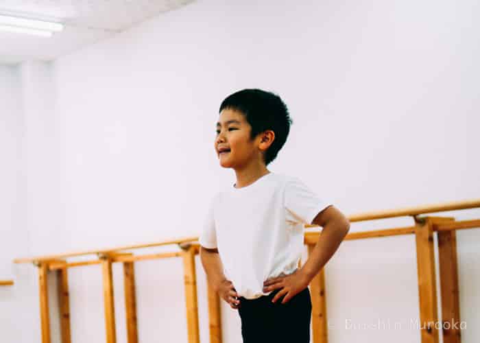 Ballet Boy Smiling